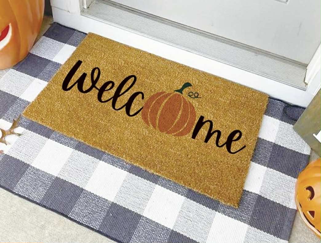 Halloween Door Mats October 2