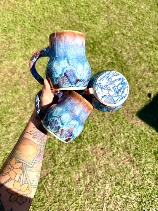 Auburn Melt Mugs