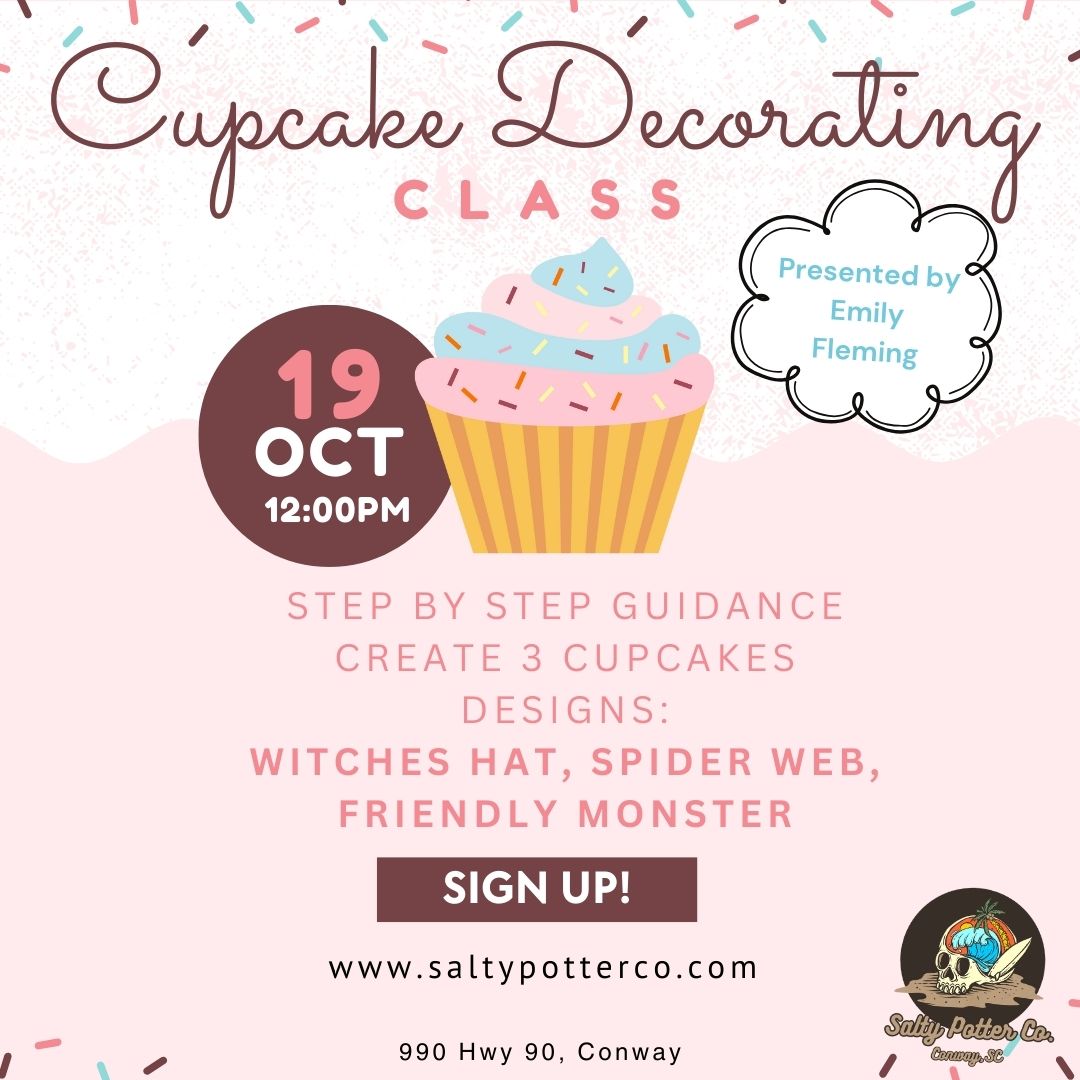 Adult Cupcake Decorating October 19
