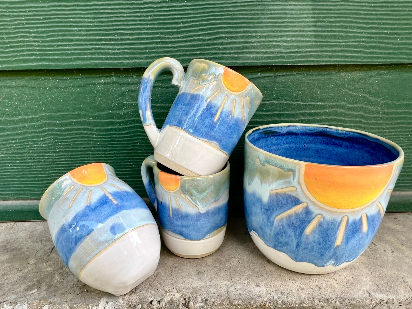 Sunshine Salt Pig/ Container