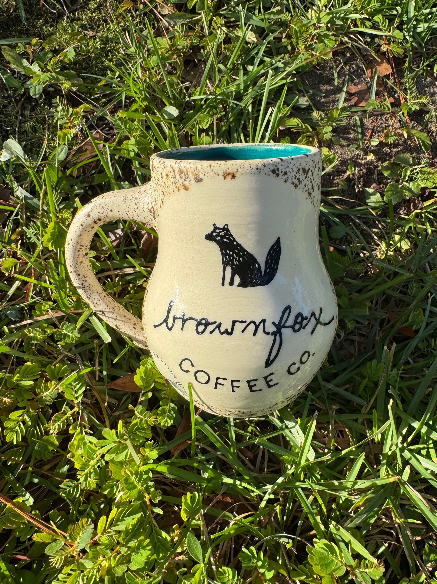 Brown Fox Coffee Box Mug