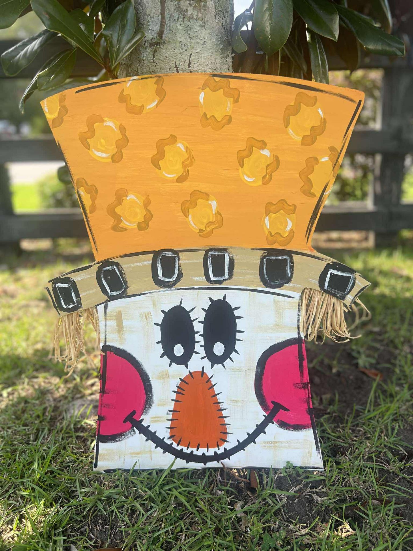 Scarecrow Door Hanger September 18