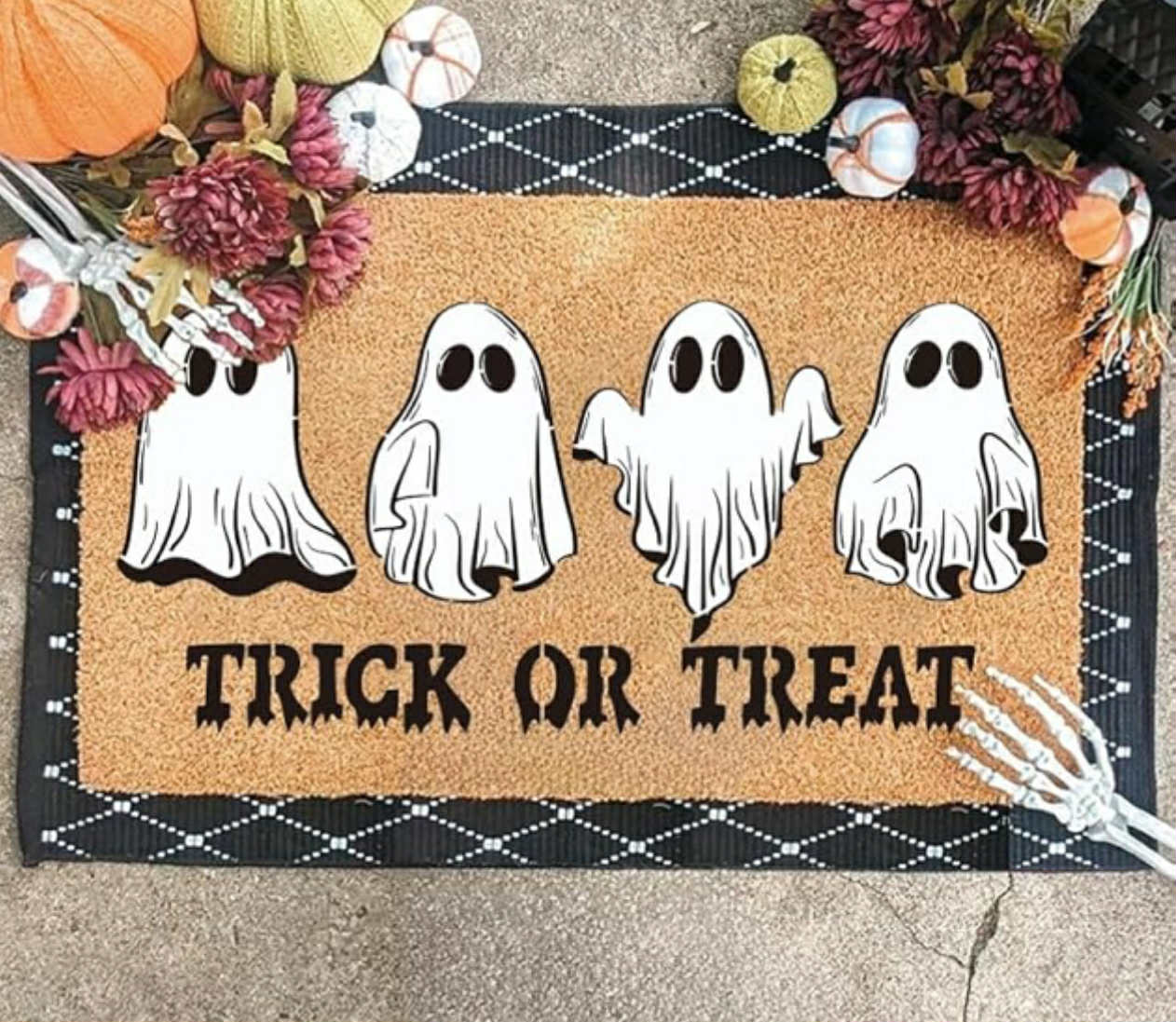 Halloween Door Mats October 2
