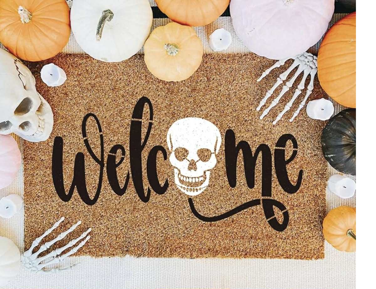 Halloween Door Mats October 2