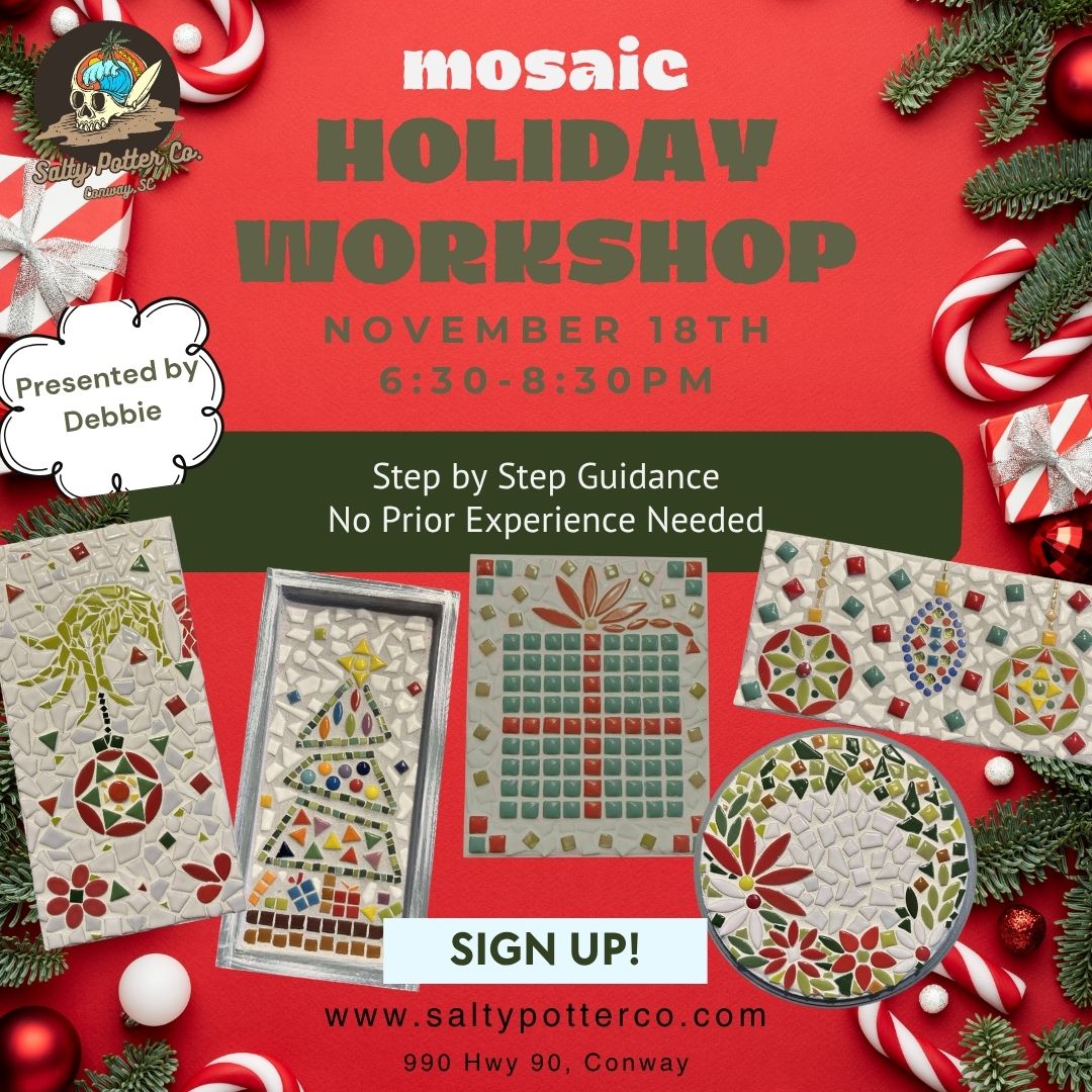 Mosaic Holiday Workshop November 18