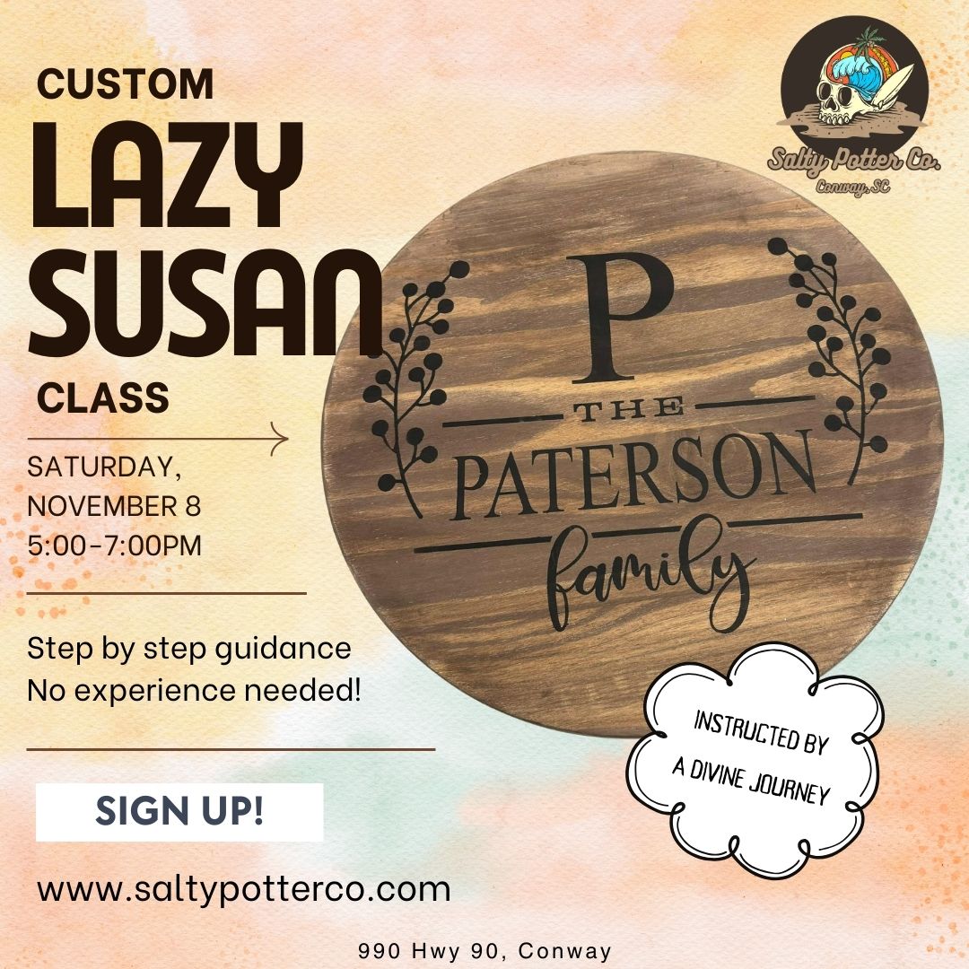 Custom Lazy Susan November 8