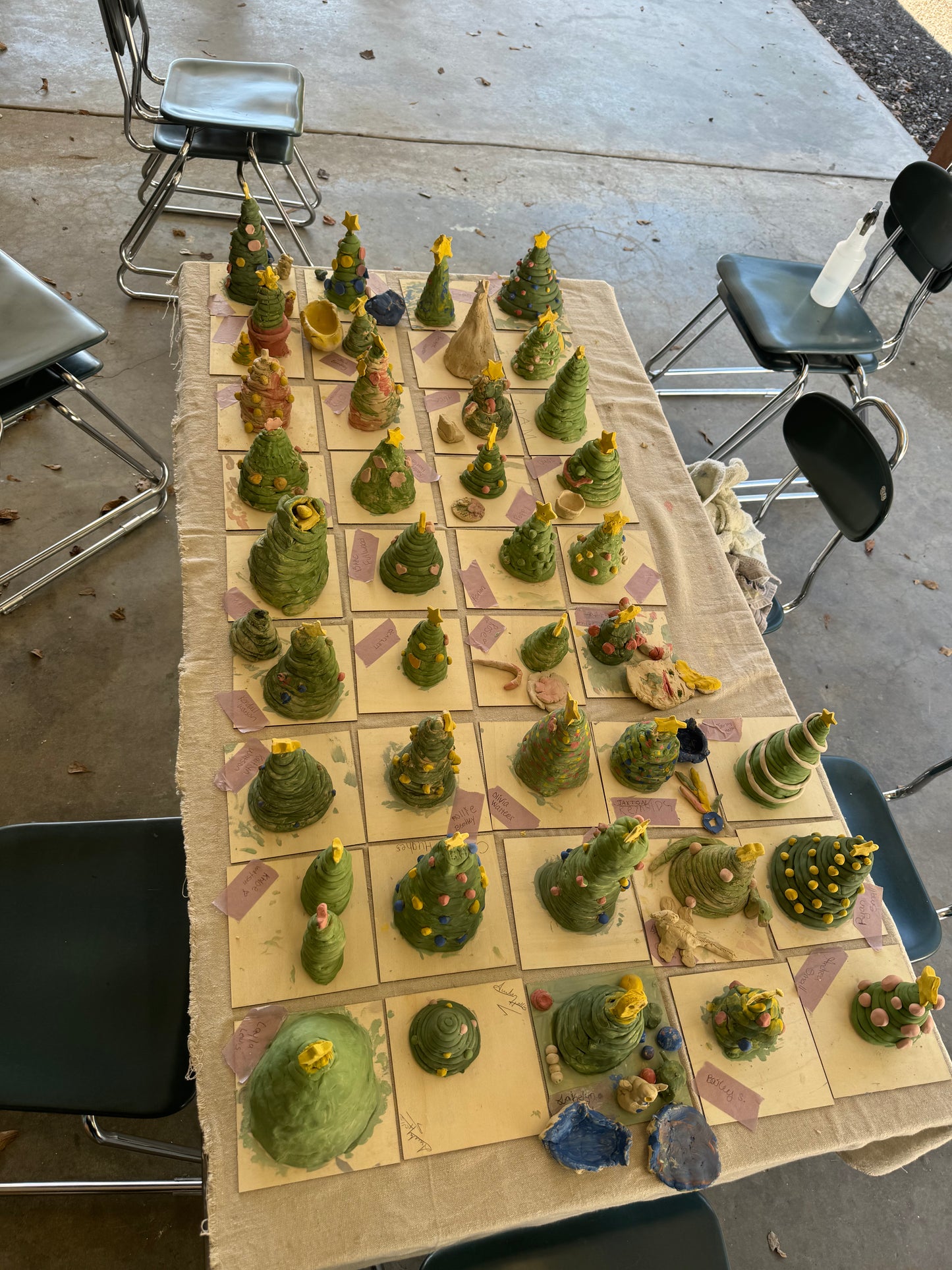 Kids Pottery Class- Christmas Trees November 21