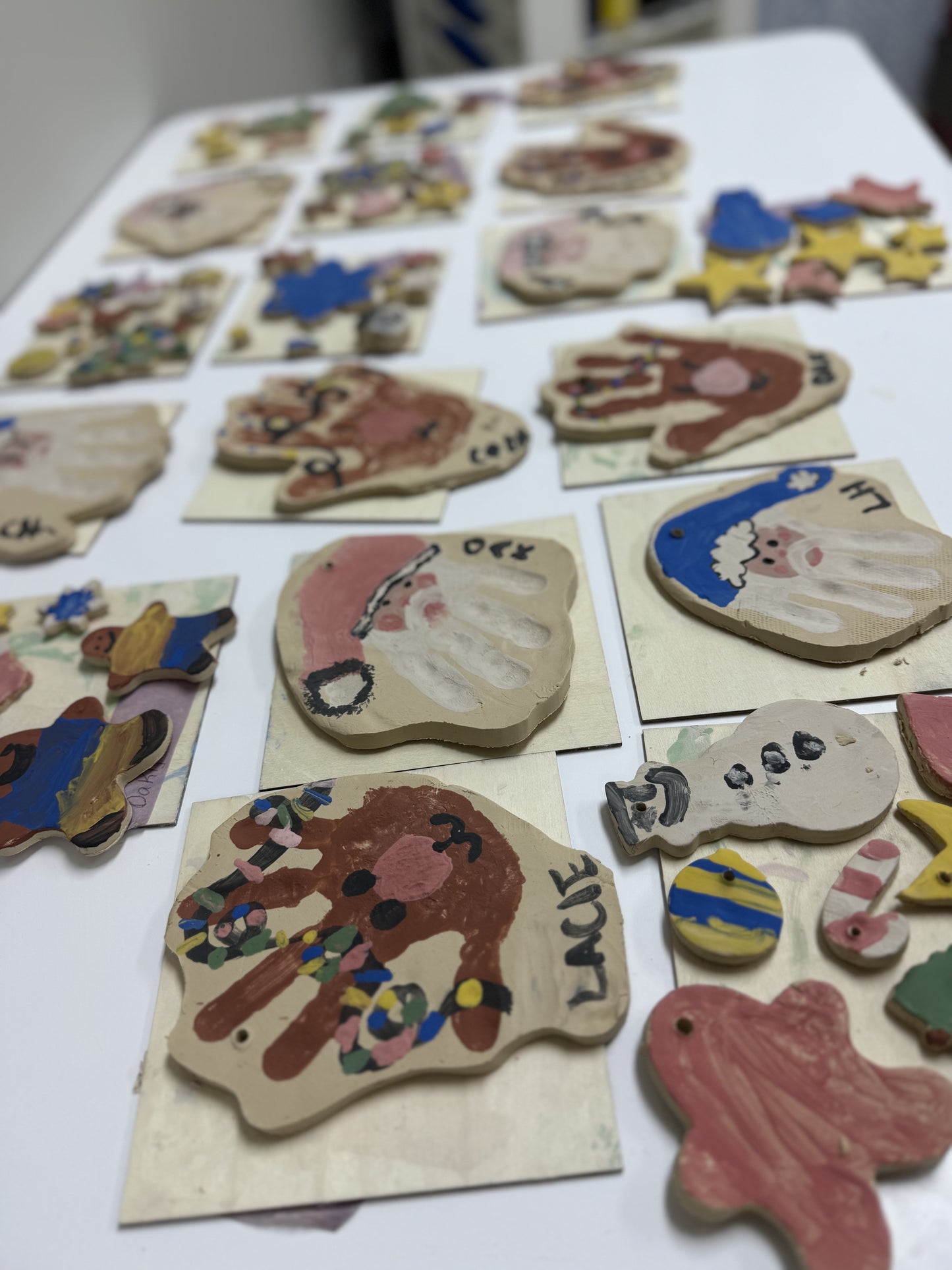 Kids Pottery Class- Christmas Hand Ornaments November 7