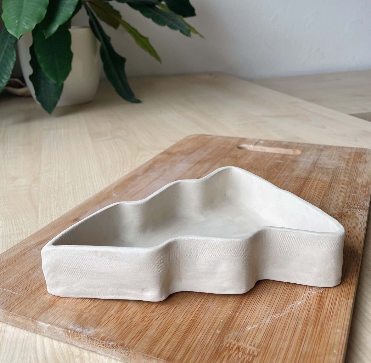 Adult Pottery Class- Christmas Tree Trays December 2