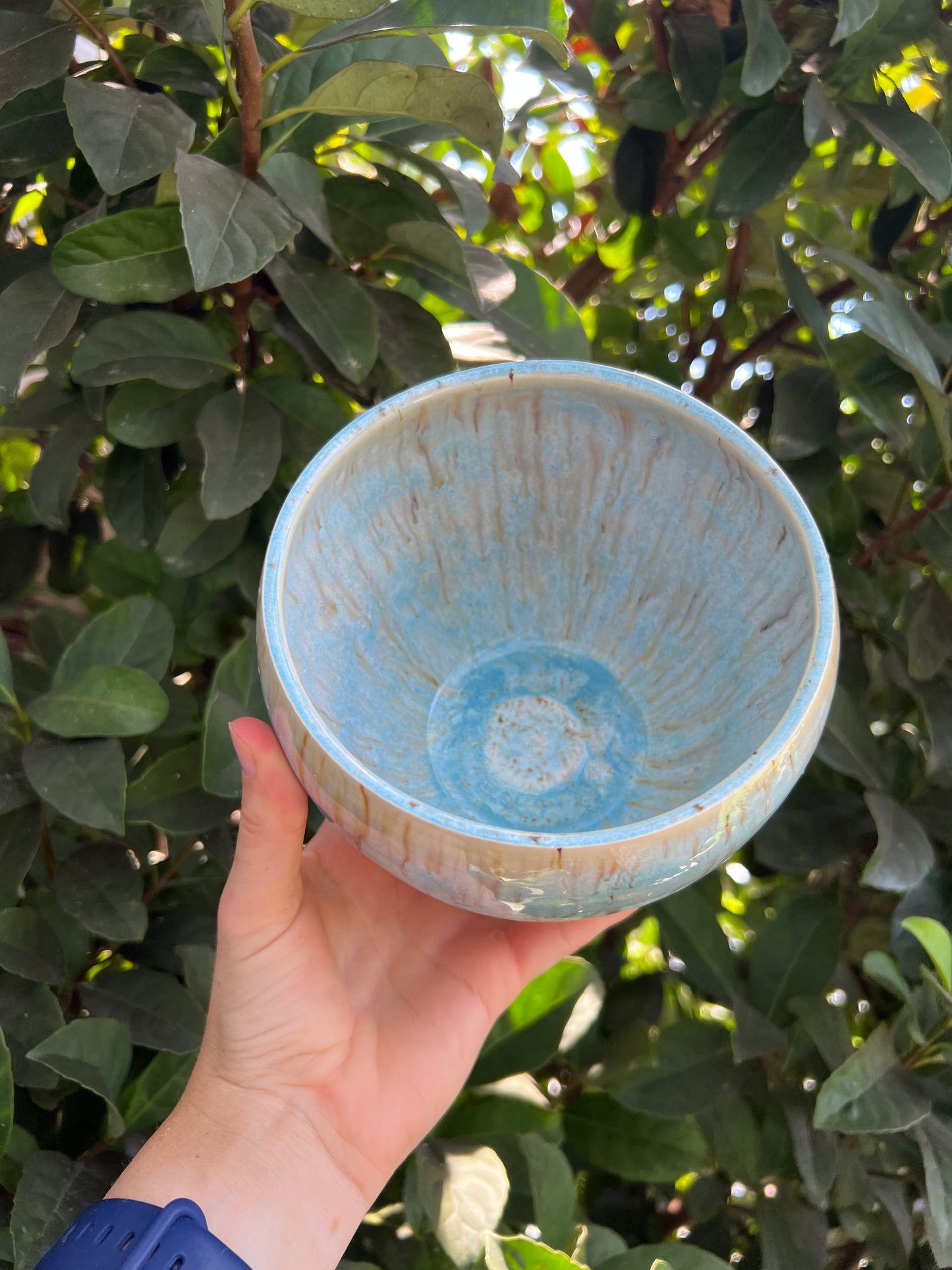 Winter Blues Vase