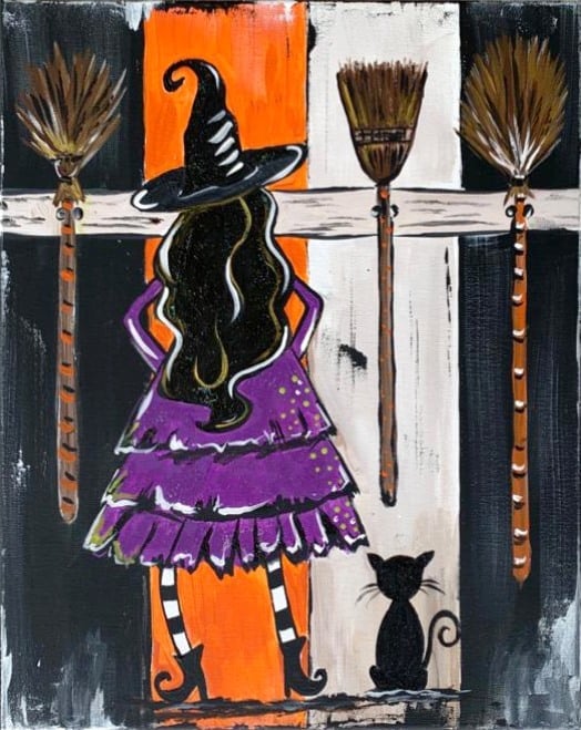 Ladies (and Gents!) Halloween Painting October 3
