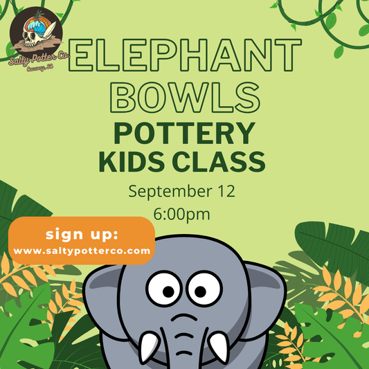 Kids Class- Elephant Bowls