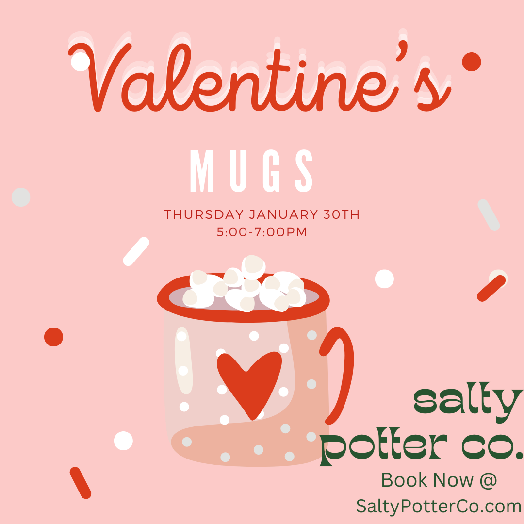 Valentines Mugs Hand Building