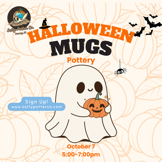 Adult Class- Halloween Mugs