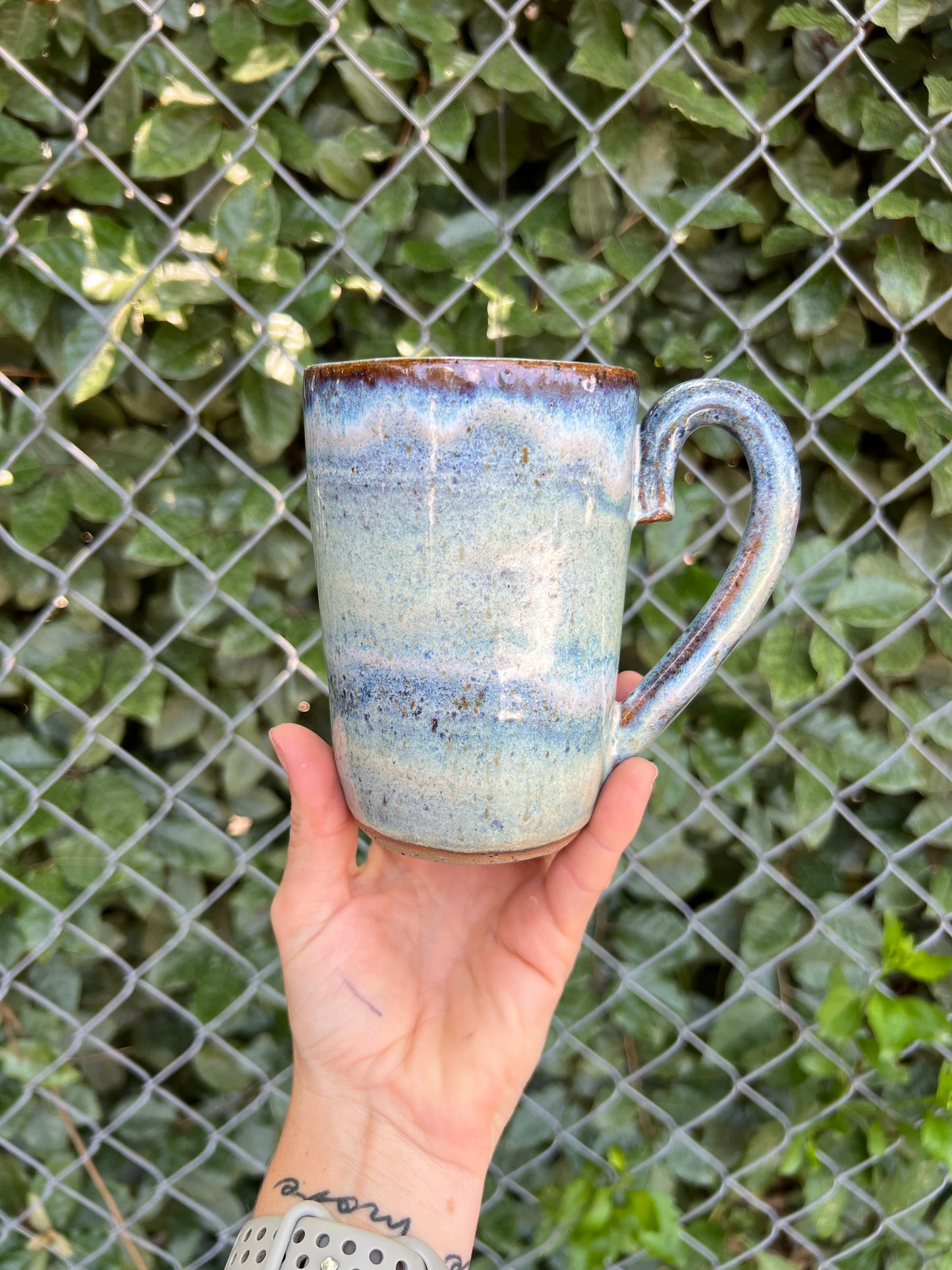 Turquoise & Blue Mug