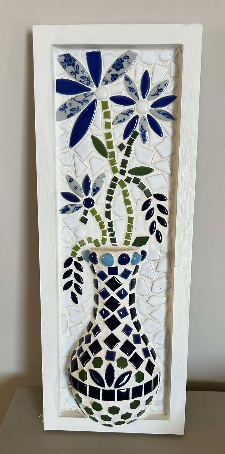 3-D Mosaic Vases March 21