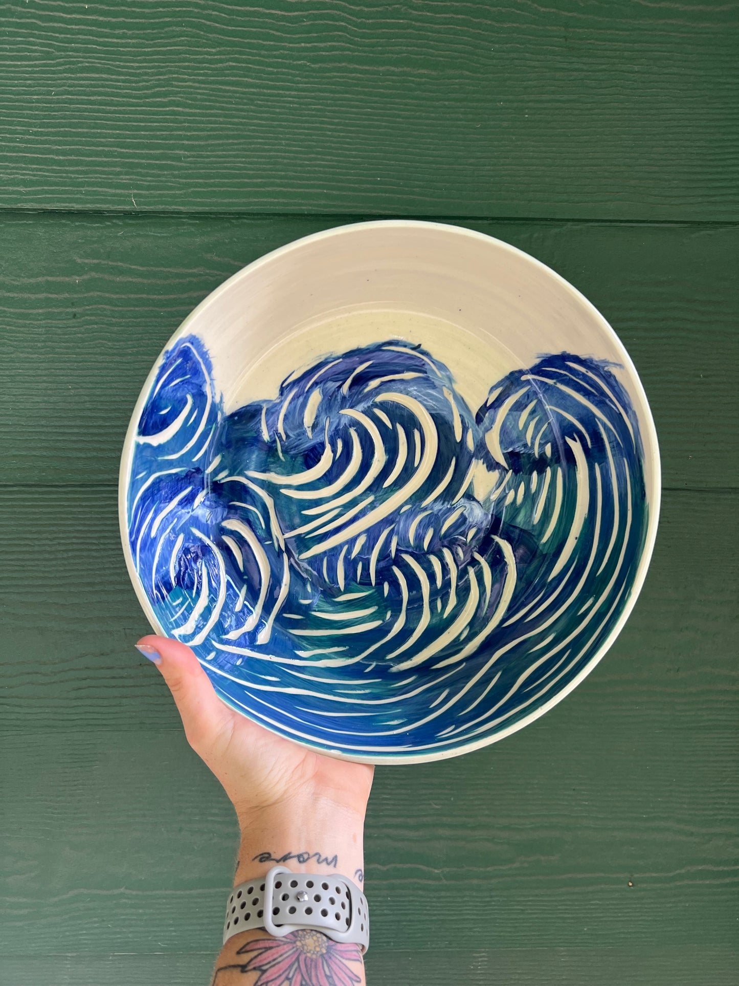 Large Ocean Serving Bowl