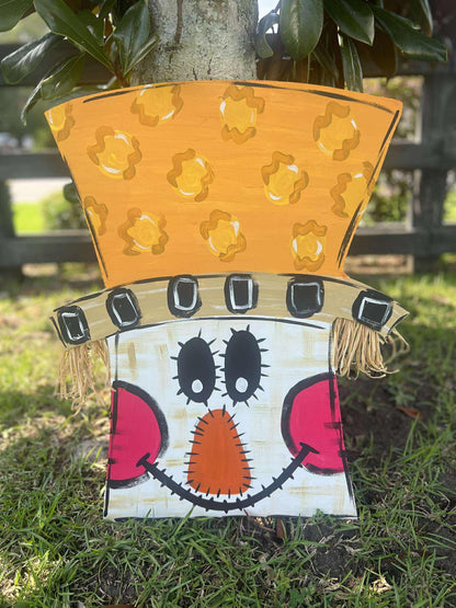 Scarecrow Door Hanger September 18