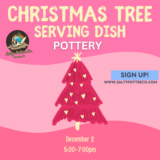 Adult Class- Christmas Tree Trays