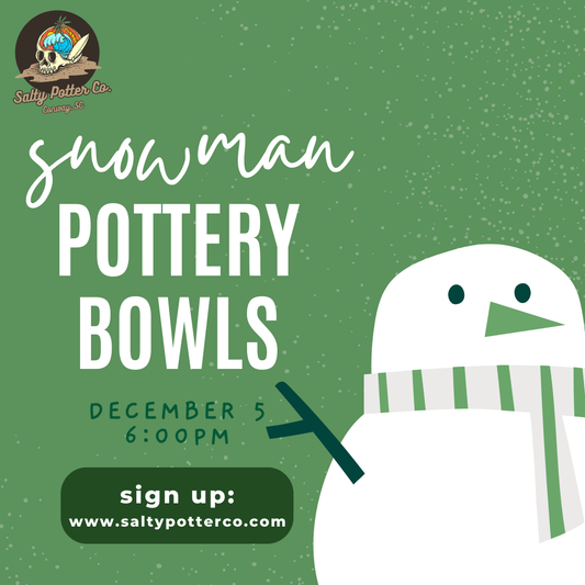 Kids Class- Snowman Bowls