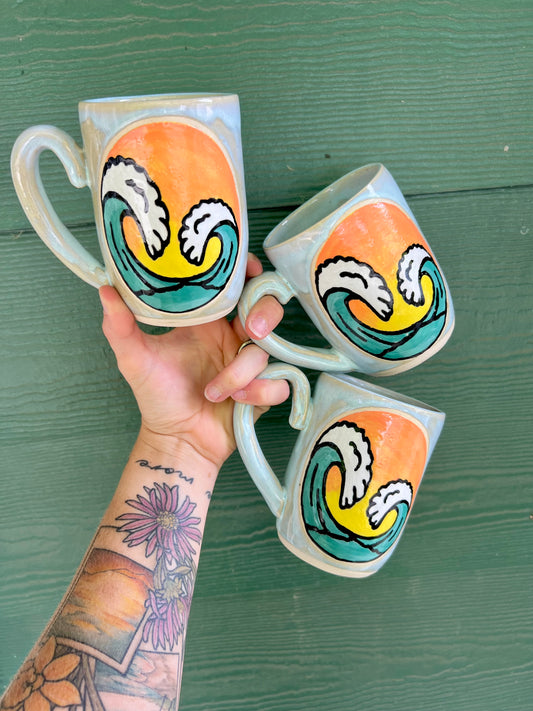 Wave Sunrise Mug