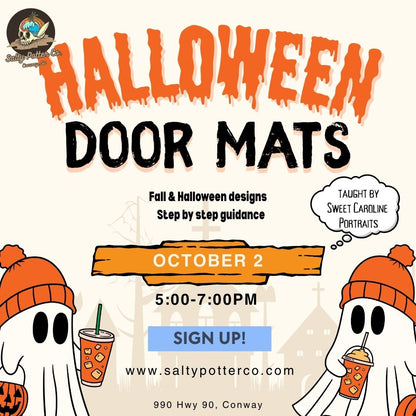 Halloween Door Mats October 2