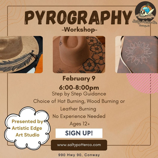 Pyrography Workshop February 9