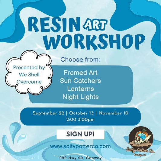 Resin Art Workshop- September 22