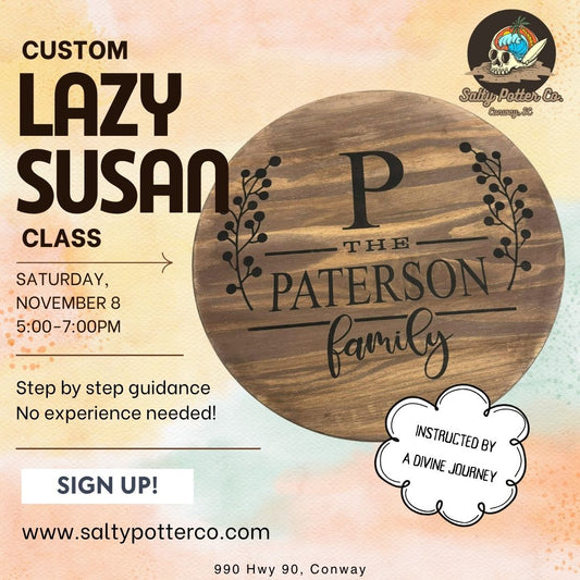 Custom Lazy Susan November 8
