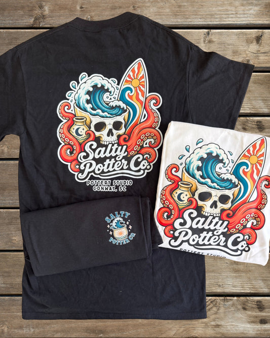 Orange Octopus Logo Shirt