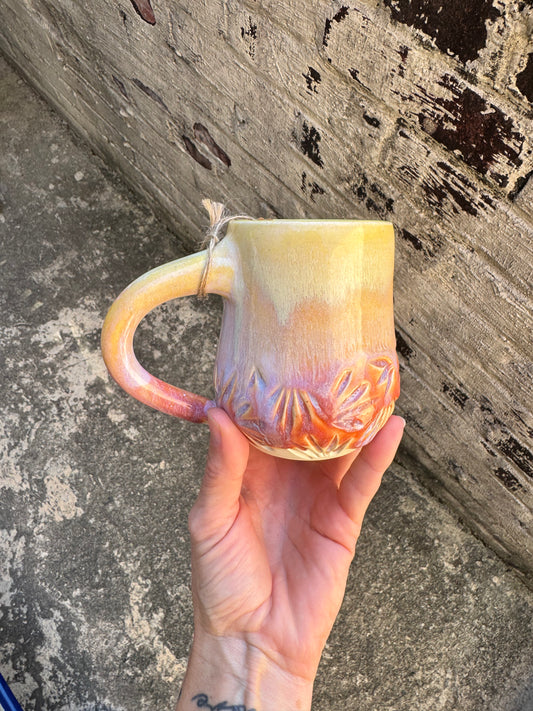 Yellow Melt Mug