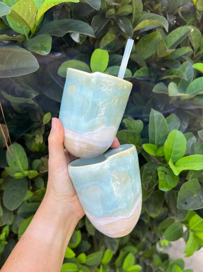10 oz Ocean Blue Tumbler 1