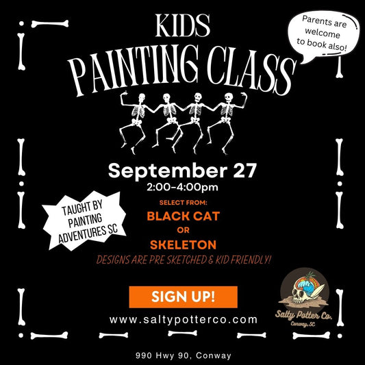 Kids (& Parents!) Halloween Painting September 27