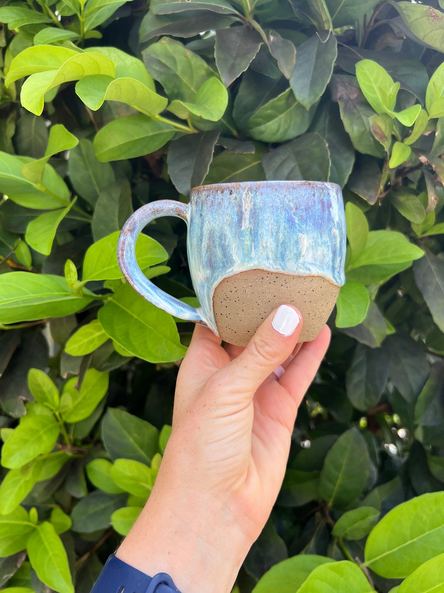 12oz Tie Dye Brown Speckle Mug