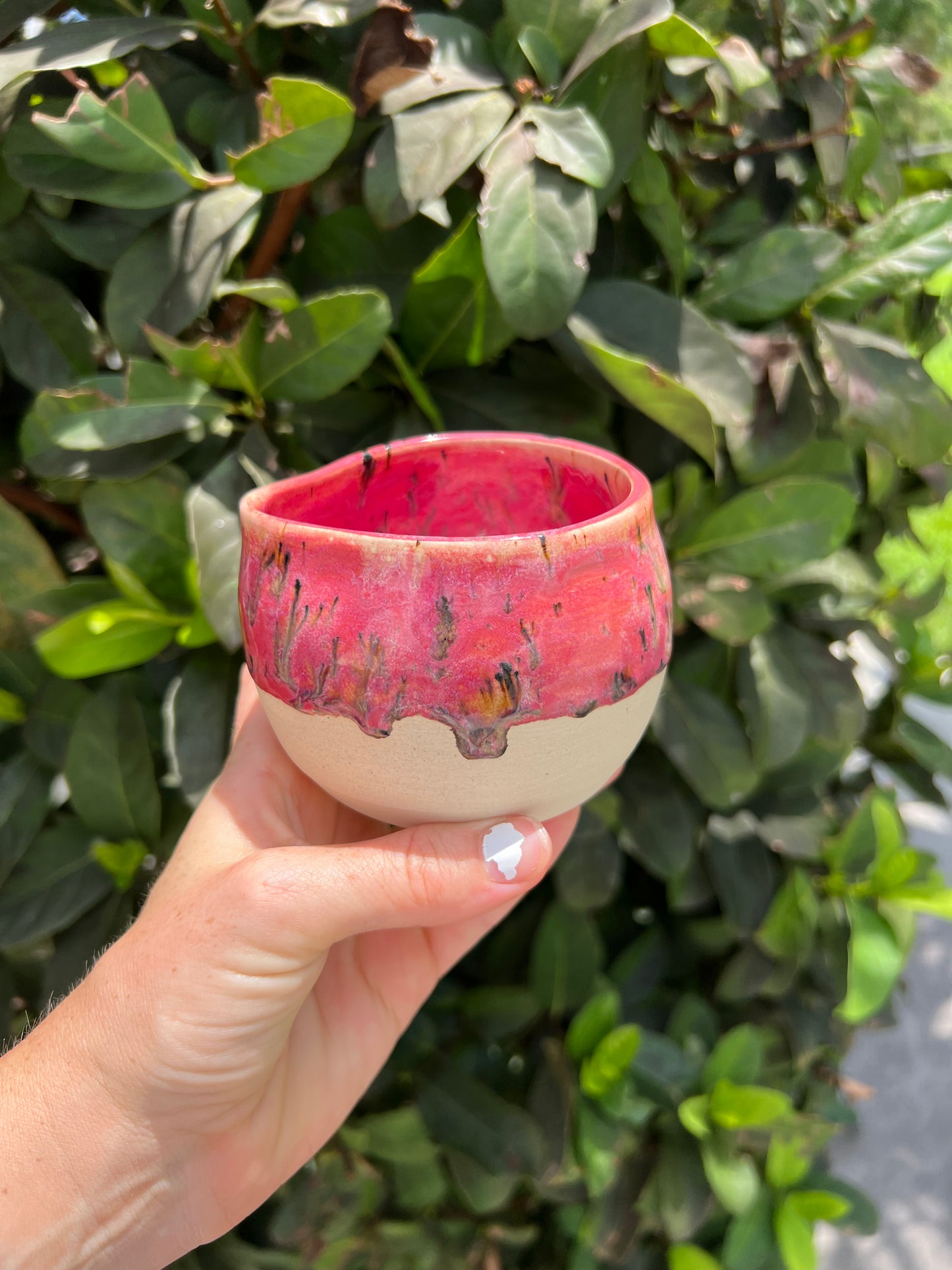 Pink Dragonfruit Pour Bowl