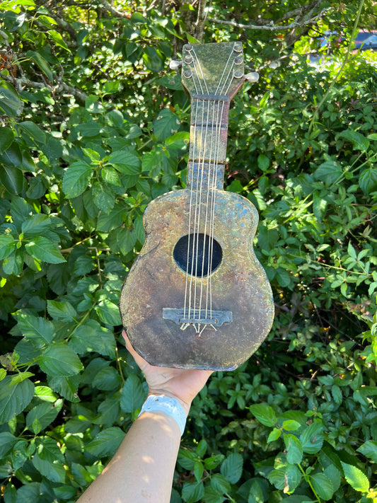 Raku Decorative Guitar