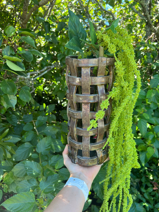 Raku Decorative Vase