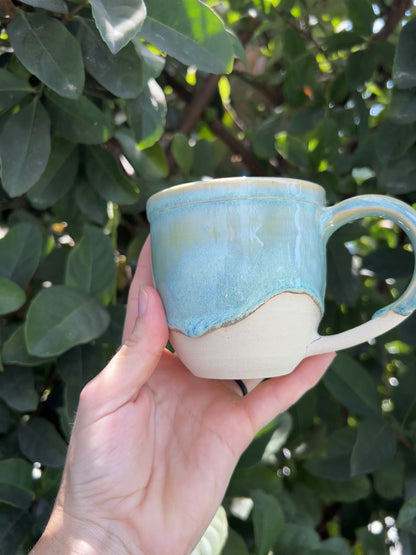 12oz Turquoise Melt Mug