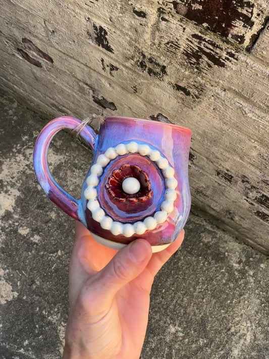 Clam Shell Blue & Purple