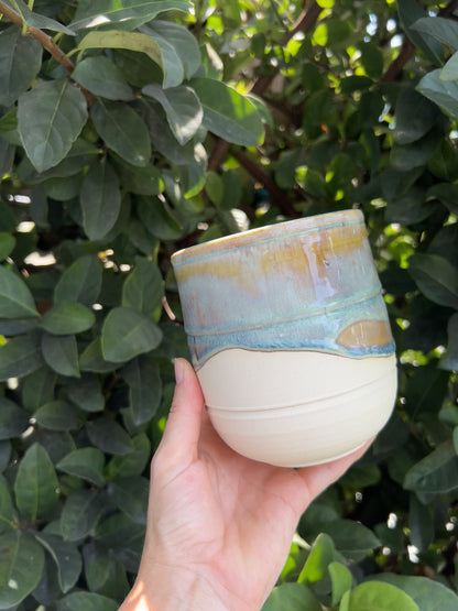 Blue Hazel Vase