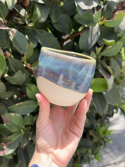 Blue Pour Bowl