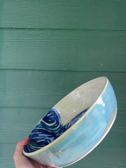 Large Ocean Serving Bowl